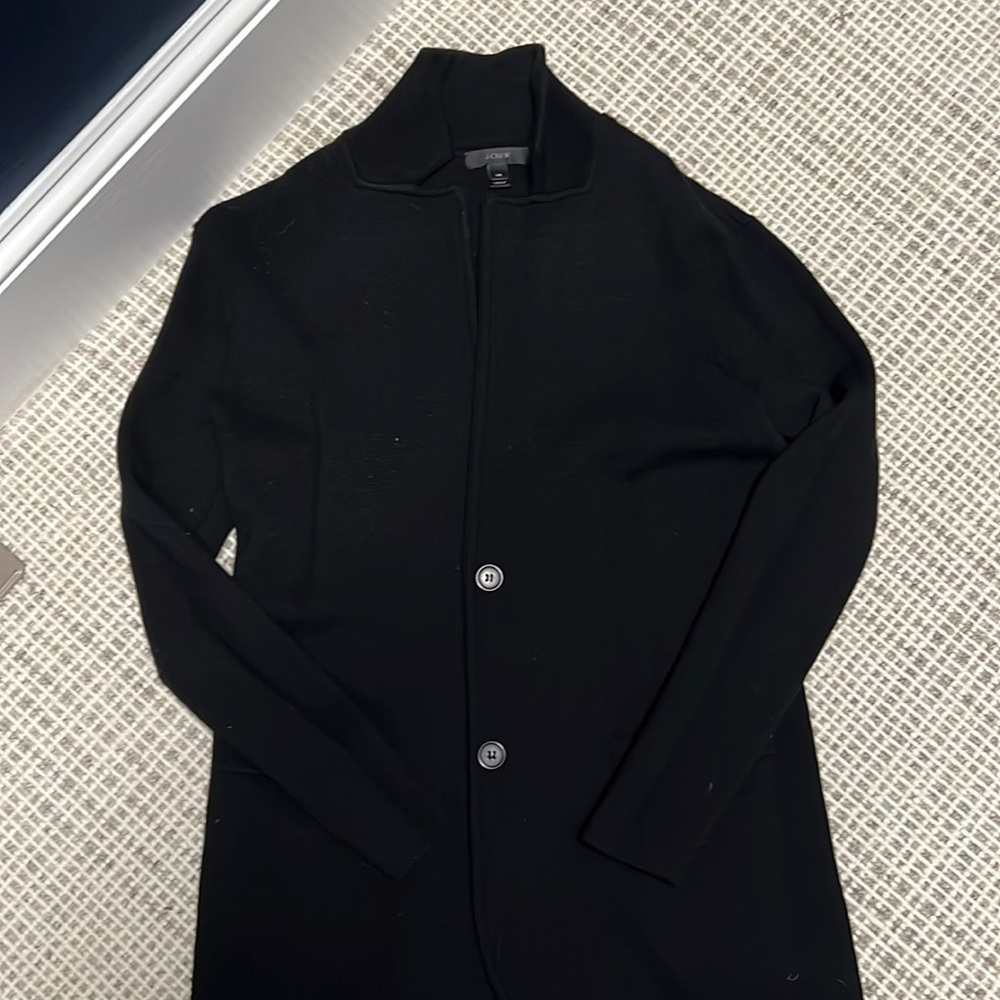 Jcrew sweater jacket